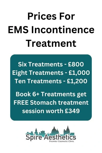 EMS Incontinence Treatment Prices Craigentinny